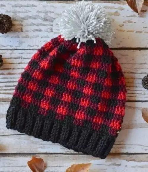 钩帽子教程成人冬季视频  第2张